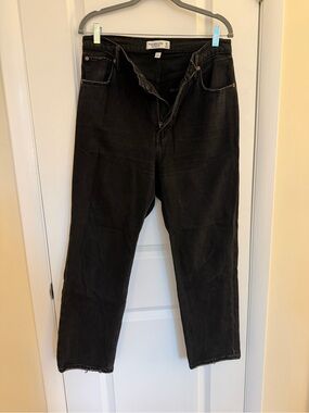 Abercrombie & Fitch Women’s Ankle Straight Ultra High Rise Curve Love